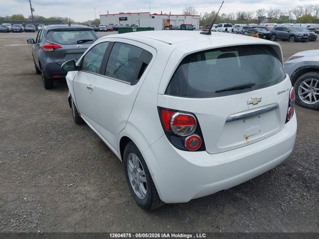 Aukcja sprzedaży 2012 Chevrolet Sonic Lt, vin: 1G1JC6EH3C4132740, numer aukcji: 12604575