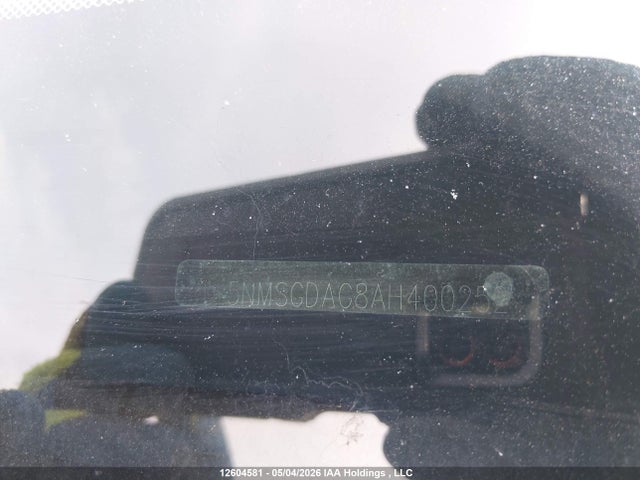 2010 Hyundai Santa Fe Gls მანქანა იყიდება აუქციონზე, vin: 5NMSGDAG8AH400252, აუქციონის ნომერი: 12604581