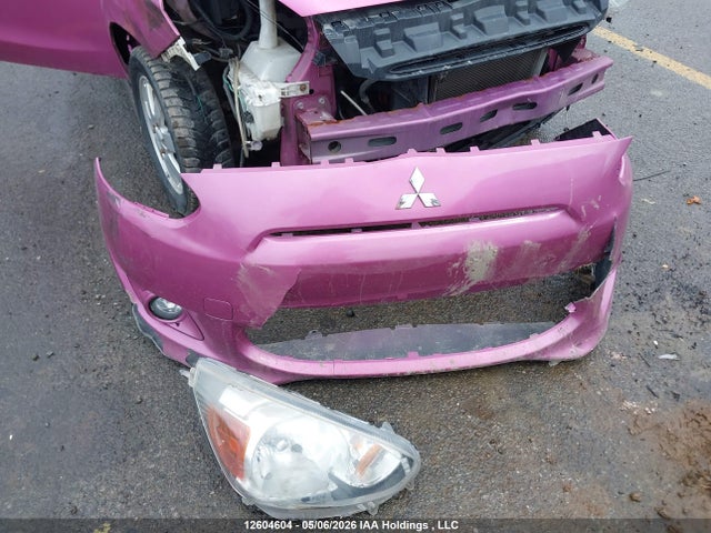 2014 Mitsubishi Mirage Se მანქანა იყიდება აუქციონზე, vin: ML32A4HJ2EH014522, აუქციონის ნომერი: 12604604
