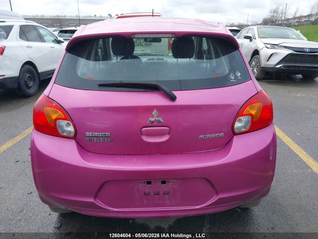2014 Mitsubishi Mirage Se მანქანა იყიდება აუქციონზე, vin: ML32A4HJ2EH014522, აუქციონის ნომერი: 12604604