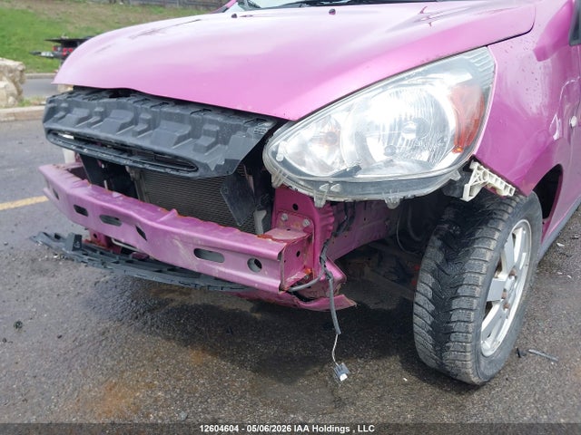 2014 Mitsubishi Mirage Se მანქანა იყიდება აუქციონზე, vin: ML32A4HJ2EH014522, აუქციონის ნომერი: 12604604