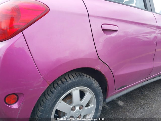 2014 Mitsubishi Mirage Se მანქანა იყიდება აუქციონზე, vin: ML32A4HJ2EH014522, აუქციონის ნომერი: 12604604
