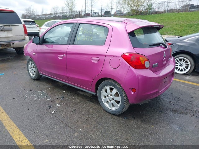 2014 Mitsubishi Mirage Se მანქანა იყიდება აუქციონზე, vin: ML32A4HJ2EH014522, აუქციონის ნომერი: 12604604