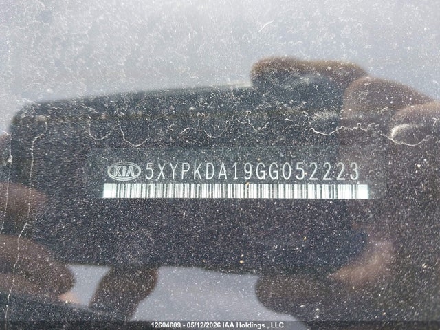 Продаж на аукціоні авто 2016 Kia Sorento Sx/sx Limited, vin: 5XYPKDA19GG052223, номер лоту: 12604609
