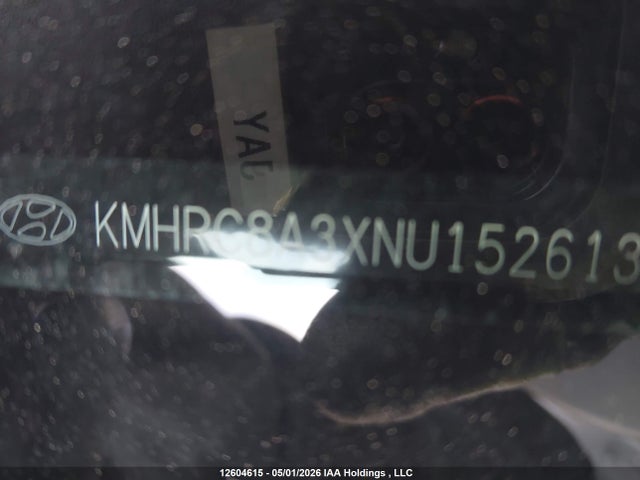 Aukcja sprzedaży 2022 Hyundai Venue Sel/limited, vin: KMHRC8A3XNU152613, numer aukcji: 12604615