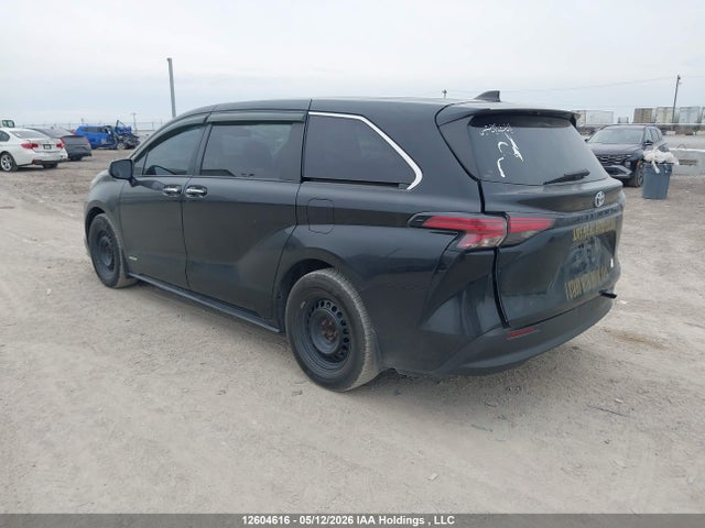 12604616 :رقم المزاد ، 5TDGRKEC5MS028060 vin ، 2021 Toyota Sienna مزاد بيع
