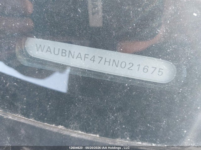 WAUBNAF47HN021675 Audi A4 2.0t Progressiv