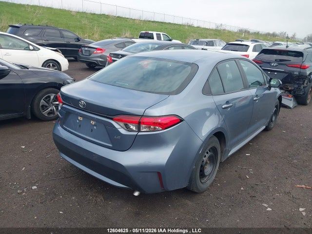 12604625 :رقم المزاد ، 5YFBPRBE7LP121247 vin ، 2020 Toyota Corolla Le مزاد بيع