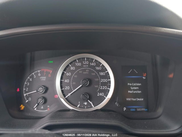 12604625 :رقم المزاد ، 5YFBPRBE7LP121247 vin ، 2020 Toyota Corolla Le مزاد بيع
