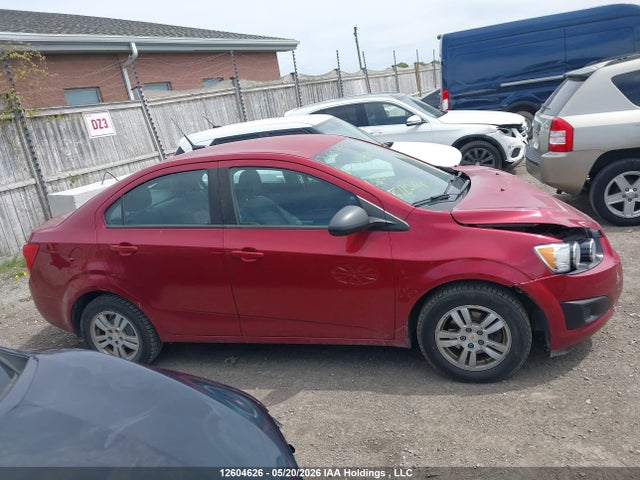 Продаж на аукціоні авто 2013 Chevrolet Sonic, vin: 1G1JA5EH7D4240408, номер лоту: 12604626