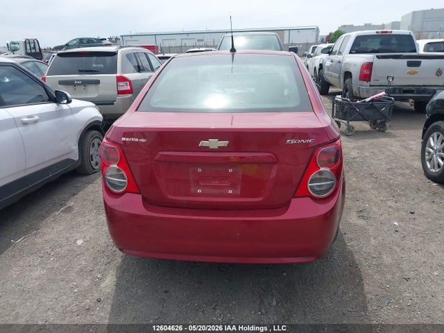 Продаж на аукціоні авто 2013 Chevrolet Sonic, vin: 1G1JA5EH7D4240408, номер лоту: 12604626