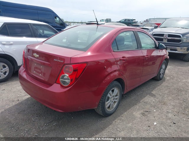 Продаж на аукціоні авто 2013 Chevrolet Sonic, vin: 1G1JA5EH7D4240408, номер лоту: 12604626