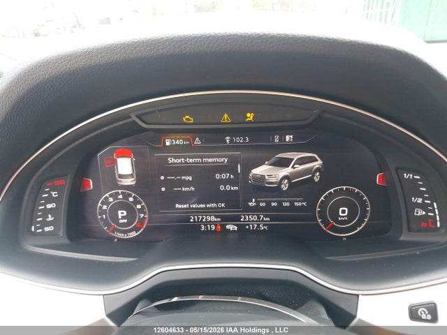 Aukcja sprzedaży 2017 Audi Q7 Technik S-line, vin: WA1WAAF7XHD028887, numer aukcji: 12604633
