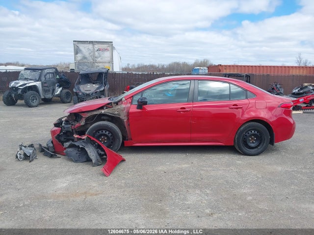 12604675 :رقم المزاد ، 5YFBPRBE8LP020766 vin ، 2020 Toyota Corolla Le مزاد بيع