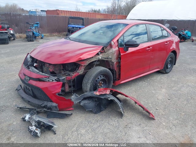 12604675 :رقم المزاد ، 5YFBPRBE8LP020766 vin ، 2020 Toyota Corolla Le مزاد بيع