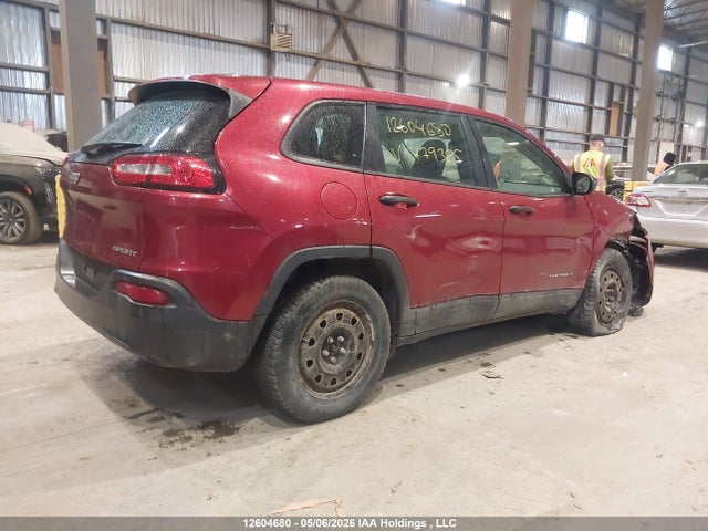 Aukcja sprzedaży 2015 Jeep Cherokee Sport, vin: 1C4PJMAB7FW779325, numer aukcji: 12604680
