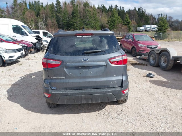 Продаж на аукціоні авто 2019 Ford Ecosport Se, vin: MAJ6S3GL0KC273873, номер лоту: 12604703