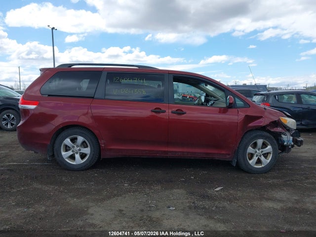 Продажа на аукционе авто 2011 Toyota Sienna V6 7 Passenger, vin: 5TDZK3DC8BS024358, номер лота: 12604741