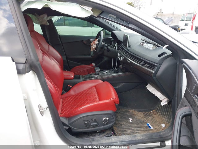 2019 Audi S5 Prestige მანქანა იყიდება აუქციონზე, vin: WAUC4CF52KA054268, აუქციონის ნომერი: 12604753