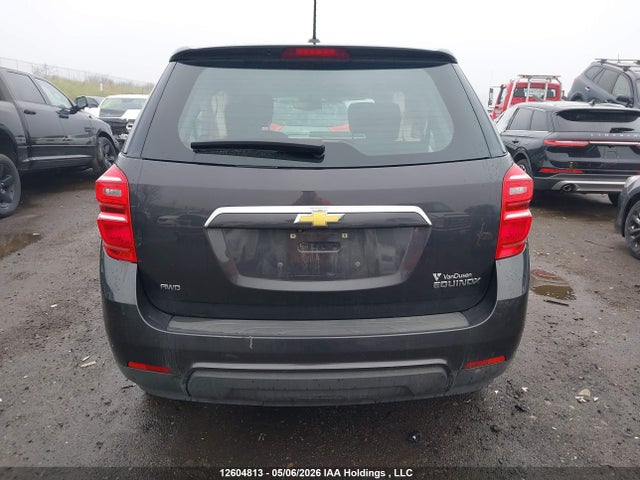 2016 Chevrolet Equinox Ls მანქანა იყიდება აუქციონზე, vin: 2GNFLEEK5G6210112, აუქციონის ნომერი: 12604813