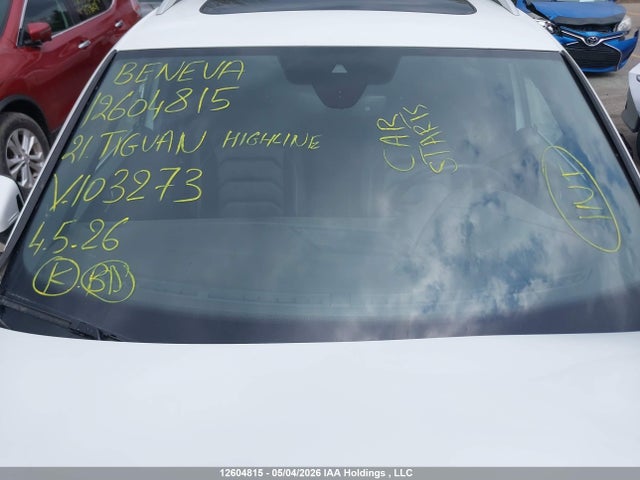 3VV4B7AX5MM103273 Volkswagen Tiguan Highline