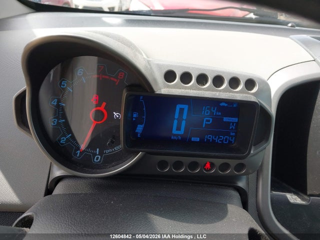 2013 Chevrolet Sonic Lt Auto მანქანა იყიდება აუქციონზე, vin: 1G1JC6SH4D4248678, აუქციონის ნომერი: 12604842