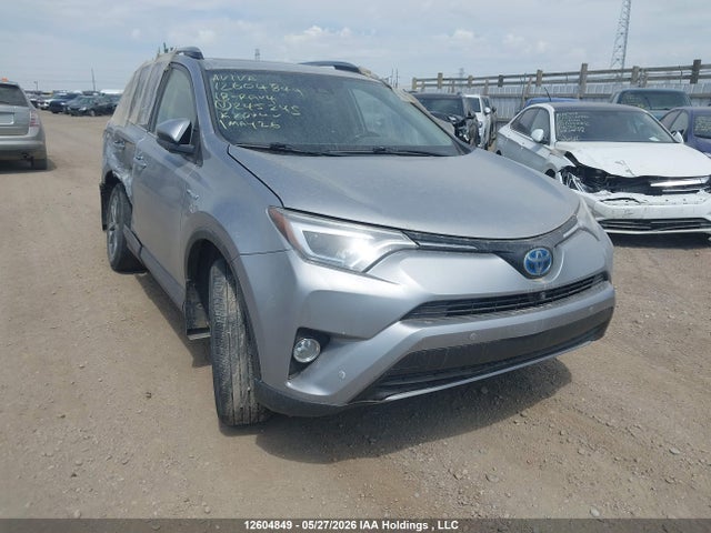 12604849 :رقم المزاد ، JTMDJREV1JD245245 vin ، 2018 Toyota Rav4 Hv Limited مزاد بيع