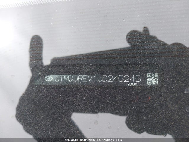 12604849 :رقم المزاد ، JTMDJREV1JD245245 vin ، 2018 Toyota Rav4 Hv Limited مزاد بيع