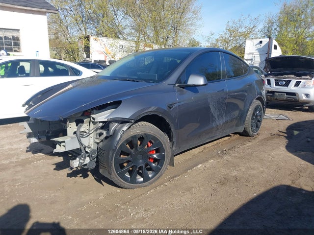 12604864 :رقم المزاد ، 7SAYGDEF4NF506316 vin ، 2022 Tesla Model Y Performance مزاد بيع