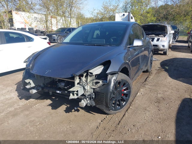 12604864 :رقم المزاد ، 7SAYGDEF4NF506316 vin ، 2022 Tesla Model Y Performance مزاد بيع