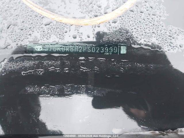 5TDKDRBH2PS023999 Toyota Highlander L/le/xle/limited/platinum/xse