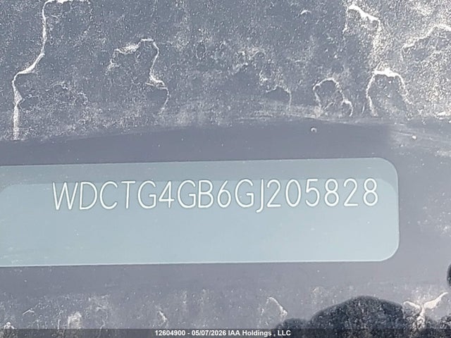 WDCTG4GB6GJ205828 Mercedes-Benz Gla 250 4matic
