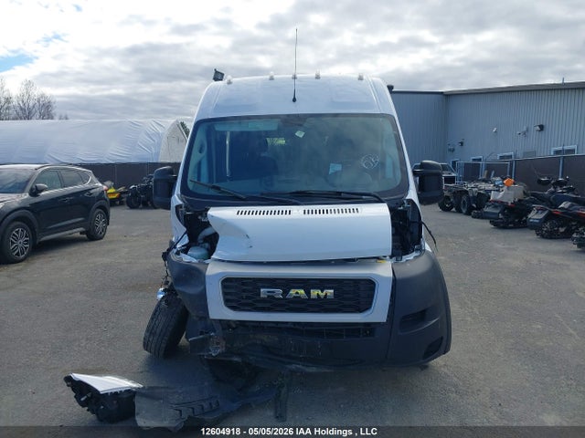 12604918 :رقم المزاد ، 3C6TRVCG7LE109891 vin ، 2020 Ram Promaster 2500 2500 High مزاد بيع