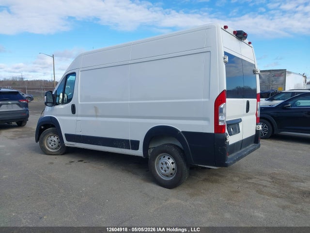 12604918 :رقم المزاد ، 3C6TRVCG7LE109891 vin ، 2020 Ram Promaster 2500 2500 High مزاد بيع