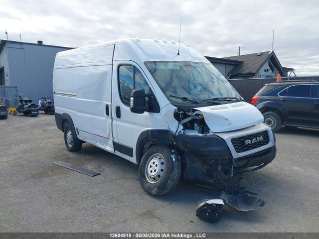 12604918 :رقم المزاد ، 3C6TRVCG7LE109891 vin ، 2020 Ram Promaster 2500 2500 High مزاد بيع