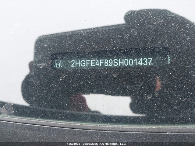 12604935 :رقم المزاد ، 2HGFE4F89SH001437 vin ، 2025 Honda Civic Sport Hybrid/sport Touring Hybrid مزاد بيع