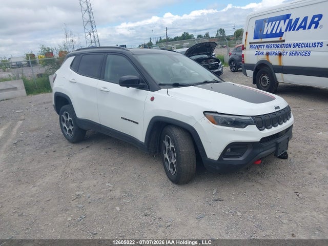 12605022 :رقم المزاد ، 3C4NJDDB2NT193249 vin ، 2022 Jeep Compass Trailhawk مزاد بيع