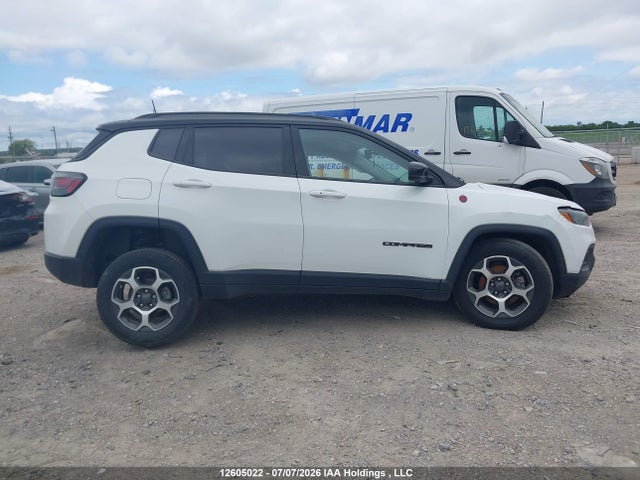 Продаж на аукціоні авто 2022 Jeep Compass Trailhawk, vin: 3C4NJDDB2NT193249, номер лоту: 12605022