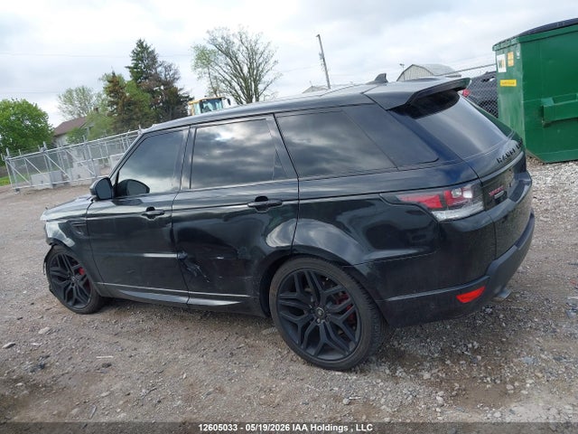 Aukcja sprzedaży 2016 Land Rover Range Rover Sport V8 Supercharged, vin: SALWR2EF8GA599445, numer aukcji: 12605033