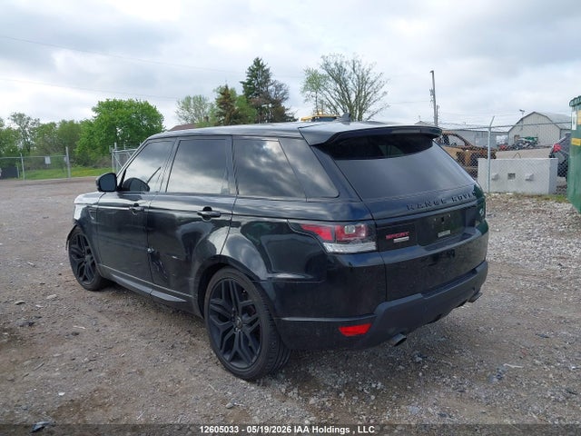 Aukcja sprzedaży 2016 Land Rover Range Rover Sport V8 Supercharged, vin: SALWR2EF8GA599445, numer aukcji: 12605033