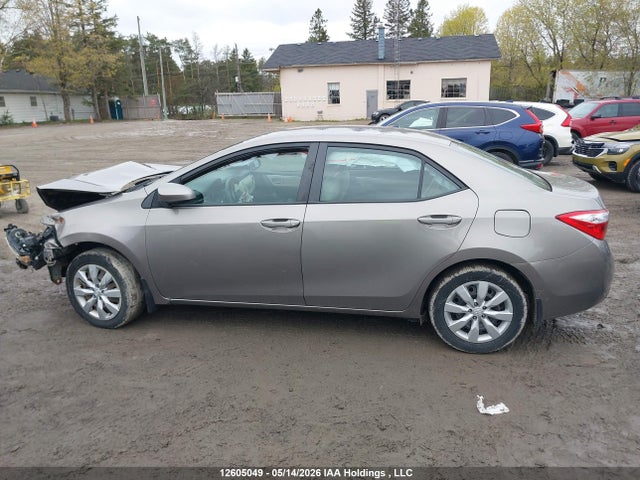 12605049 :رقم المزاد ، 2T1BURHE4FC272275 vin ، 2015 Toyota Corolla Le مزاد بيع