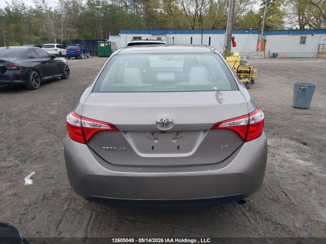 12605049 :رقم المزاد ، 2T1BURHE4FC272275 vin ، 2015 Toyota Corolla Le مزاد بيع