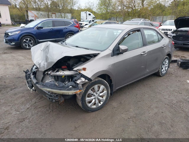 12605049 :رقم المزاد ، 2T1BURHE4FC272275 vin ، 2015 Toyota Corolla Le مزاد بيع