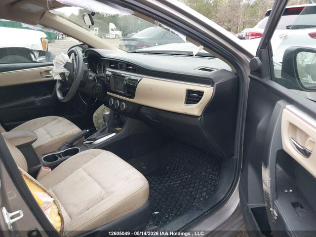 12605049 :رقم المزاد ، 2T1BURHE4FC272275 vin ، 2015 Toyota Corolla Le مزاد بيع