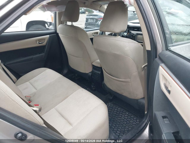 12605049 :رقم المزاد ، 2T1BURHE4FC272275 vin ، 2015 Toyota Corolla Le مزاد بيع