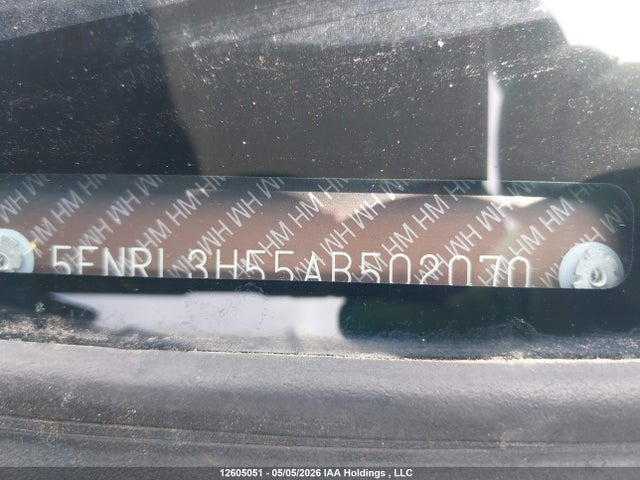 2010 Honda Odyssey Se მანქანა იყიდება აუქციონზე, vin: 5FNRL3H55AB502070, აუქციონის ნომერი: 12605051