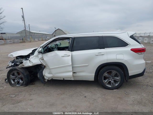 12605075 :رقم المزاد ، 5TDDGRFH3KS061891 vin ، 2019 Toyota Highlander Hybrid Limited مزاد بيع