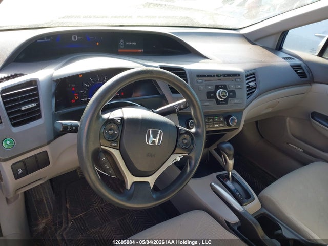12605084 :رقم المزاد ، 2HGFB2F47CH019298 vin ، 2012 Honda Civic مزاد بيع