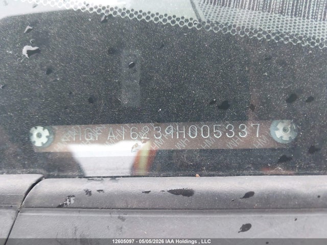 Продажа на аукционе авто 2009 Honda Civic Dx/dx-a, vin: 2HGFA16239H005337, номер лота: 12605097