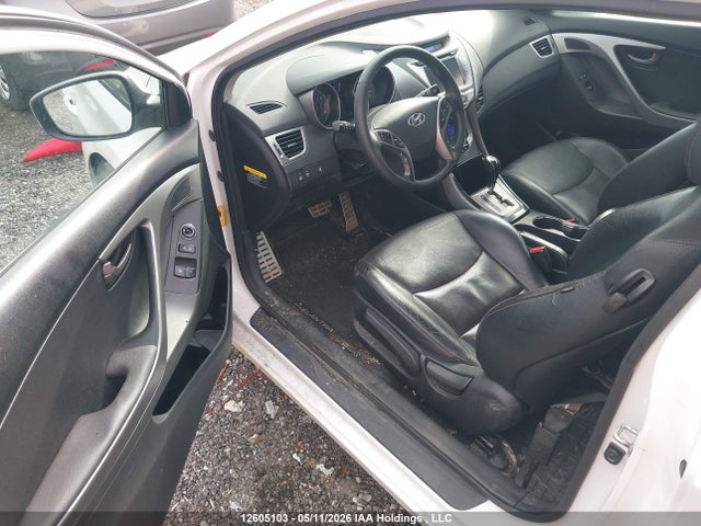 12605103 :رقم المزاد ، KMHDH6AE8DU015587 vin ، 2013 Hyundai Elantra Se مزاد بيع
